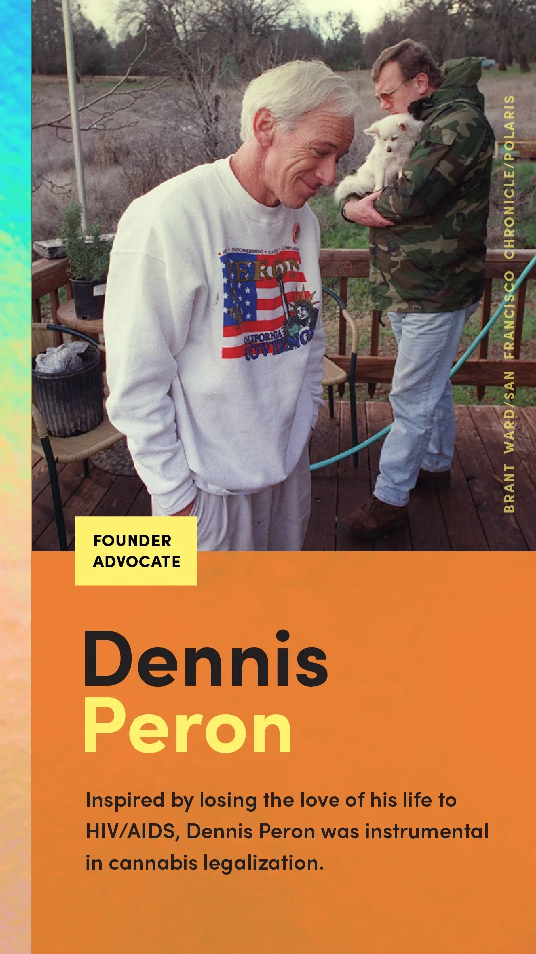 Dennis Peron — intro slide