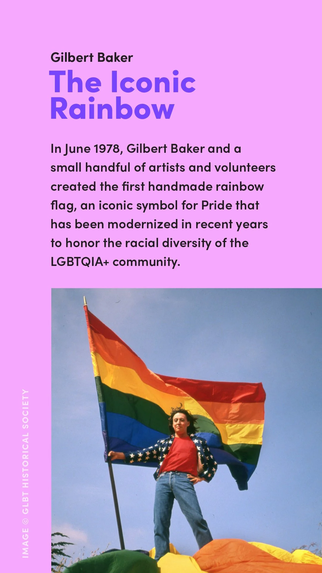 Gilbert Baker — story slide