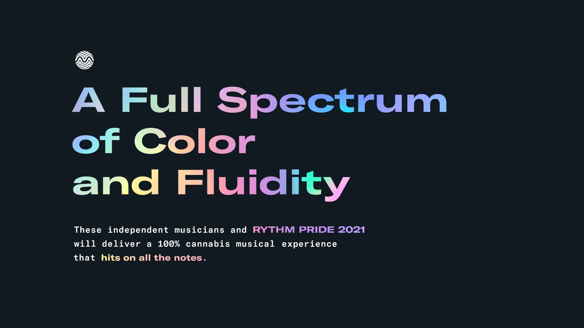 Full Spectrum Love campaign key art